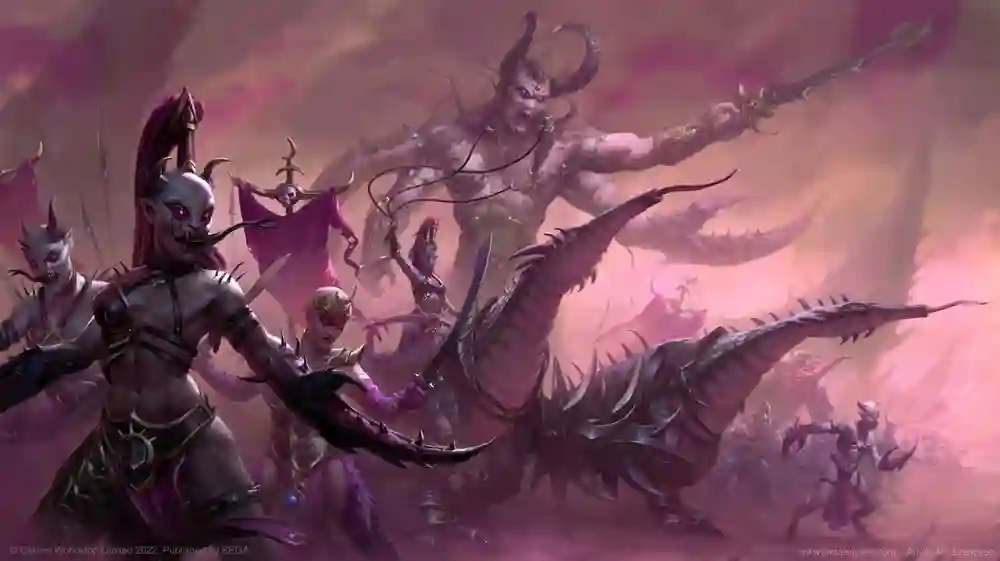 Slaanesh – The Tempting Chaos God from Warhammer 40K